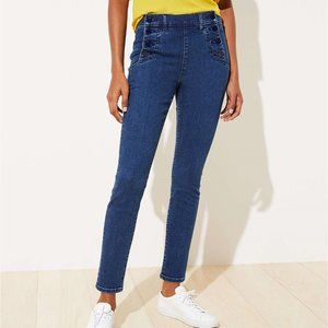 LOFT Women's NWT Sailor Skinny Jeans